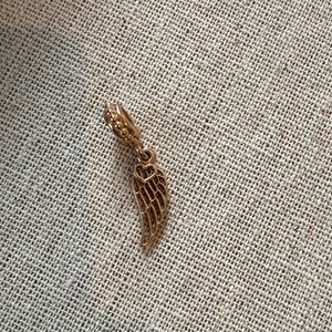 Pandora Gold Wing Charm Pendant